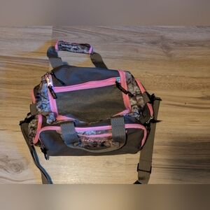 Cabela's Catch-All Camo Gear Bag Pink Camo Duffle Gym, Small/Medium